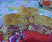 Cachorro quente de forno