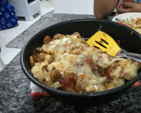 Macarrão com camarão (muito fácil)