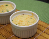 Souflé de Páscoa de bacalhau