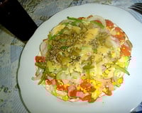 Pizza portuguesa de frigideira light