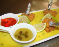 Coxinha da asa à milanesa