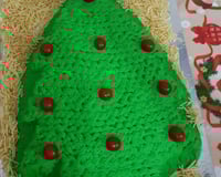 Torta salgada árvore de Natal