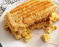 Pão de microondas fácil light