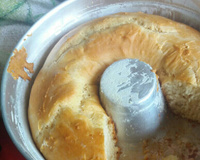 Pão rápido de liquidificador