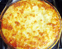 Purê assado (batata e queijos) do Lúcio Cezar