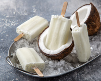 O melhor picolé de coco que você vai provar na sua vida (e sem gosto de sabão)