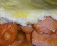 Cachorro quente de forno