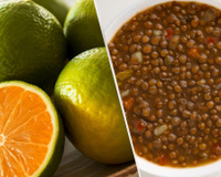 Luis Zamora, nutricionista: “Adicionar um pouco de vinagre às lentilhas ou comer uma laranja de sobremesa ajuda a absorver melhor o ferro.”