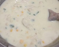 Sopa fit de frango com batata doce