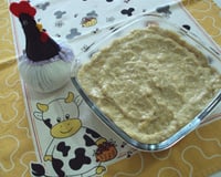 Doce de banana com creme de leite