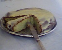 Bolo verde de limão