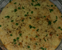 Camarão aos quatro queijos