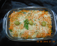 Torta de cenoura simples