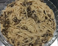 Fettuccine ao molho funghi secci