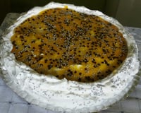 Bolo delicioso de mousse de maracujá