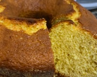 Bolo de laranja inteira