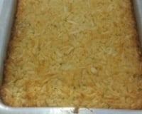 Bolo de aipim tradicional