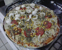 Pizza fácil delícia