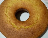 Bolo de fubá com milho