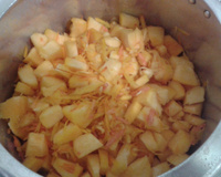 Doce de abóbora com coco