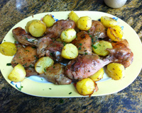 Frango com batata estilo da vovó para impressionar