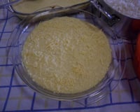 Escondidinho de carne seca com purê de batatas