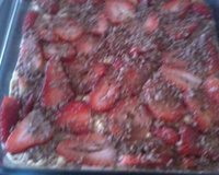 Doce cremoso de morango