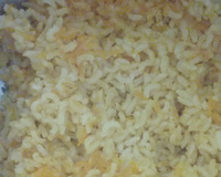 Arroz integral colorido
