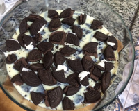 Pavê de chocolate branco com Negresco