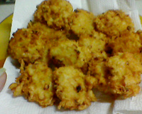 Bolinho de arroz sequinho