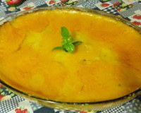 Escondidinho de aipim com camarão 