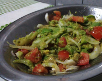 Salada de abacate