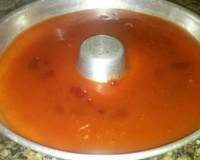 Torta de leite condensado e goiabada