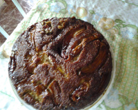 Bolo de liquidificador integral de banana