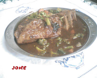 Posta com cerveja na panela de pressão