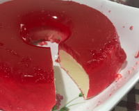 Gelatina recheada fácil e prática