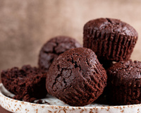 Muffins fit de chocolate sem glúten: receita deliciosa, fácil e perfeita pra matar a vontade de doce sem sair da dieta!