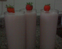 Batida de morango