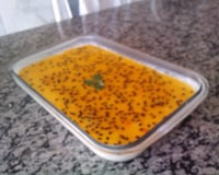 Mousse de maracujá consistente