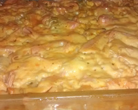 Macarrão talharim de forno