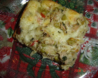 Torta -Pizza rápida de sardinha