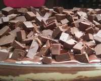 Pavê de chocolate com coco