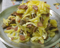 Torre de batata frita baiana