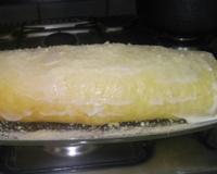 Rocambole de arroz cozido do Lúcio Cezar