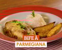 Bife à parmegiana
