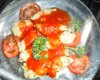 Nhoque de pão amanhecido