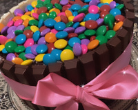 Bolo de Kit Kat à minha moda