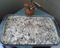 Pavê irresistível de Bis e sorvete