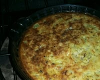 Souflé de chuchu em pedaços