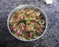 Batata assada com alho e azeite